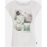 Casual Gebroken-witte Kanten T-shirts met opdruk met motief van Palmboom voor Dames 