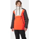 Oranje met ventilatierits Ademende waterdichte Snowboardjassen voor Heren 