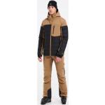 Bruine Polyester Capuchon Protest winddichte waterdichte Gewatteerde Snowboardjassen  in maat XL in de Sale voor Heren 
