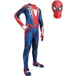 Casual Elasthan Stretch Spider-Man Halloween-kostuums  in maat XXL met motief van Halloween 