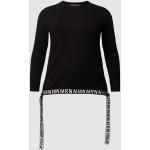 Zwarte Polyamide Marina Rinaldi Pullovers Ronde hals  in Grote Maten  in maat S in de Sale voor Dames 