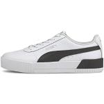PUMA Carina L, grote sneakers, dames, wit (wit- zwart- zilver), 40 EU