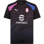 Zwarte Polyester A.C. Milan Italiaanse clubs  in maat M in de Sale 