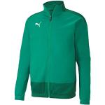 Groene Polyester Puma teamGOAL Ademende Trainingsjacks  in maat L in de Sale voor Heren 