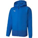 Blauwe Puma teamGOAL waterdichte Trainingsjacks Ronde hals  in maat XL in de Sale voor Heren 