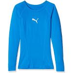 Blauwe Puma Kinder sport T-shirts  in maat 128 voor Jongens 