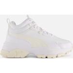 Witte Rubberen Halfhoge sneakers  in 39 in de Sale voor Dames 