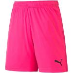 PUMA Unisex Kinder, teamGOAL 23 knit Shorts jr Short, Fluo Pink-Black, 164