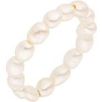 Witte Purelei Ring met parels voor Dames 