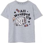 Pusheen Meisjes Grijs T-shirt met korte mouwen | All Wrapped Up - Een Halloween Boo-tiful Tee voor jonge fans | Get Griking met Pusheen - 11-12 jaar