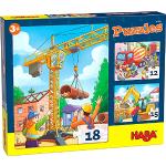 Multicolored HABA Werkvoertuigen Legpuzzels 2 - 3 jaar voor Kinderen 