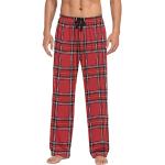 Casual Rode Tartan Pyjamabroeken  in maat XXL voor Heren 