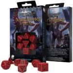 Q WORKSHOP Call of Cthulhu The Outer Gods Nyarlathotep RPG Ornamented Dice Set 7 Polyhedral Pieces