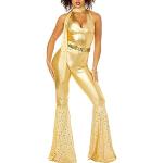 Casual Gouden Discokleding  voor een Valentijnsdag  in maat M voor Dames 