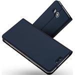Blauwe Krasbestendig HTC hoesjes type: Flip Case 
