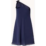 Donkerblauwe Ralph Lauren Mini jurken One Shoulder Mini voor Dames 