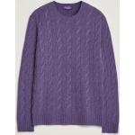 Paarse Kasjmier Ralph Lauren Purple Label Sweaters  in maat XL voor Heren 