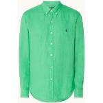 Groene Linnen Ralph Lauren Overhemden  voor Heren 
