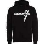 Zwarte Polyester Rammstein All over print Sweatshirts met print  in maat M voor Heren 