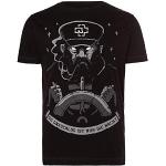 Zwarte Rammstein T-shirts met opdruk  in maat XXL voor Heren 