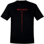 Zwarte Rammstein T-shirts met opdruk  in maat 3XL voor Heren 