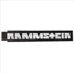 Rammstein Zollstock zwart, Official Band Merchandise 2 meter houten schakelschaal