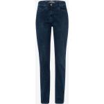 Blauwe Polyester Brax Raphaela by Brax Slash Slimfit jeans voor Dames 