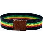 Rasta-armband, Bob Marley, Rastafari-tape met het marihuanablad, perfect cadeau.