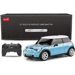 Mini Cooper S Blauw 1:24 RC Speelgoed Auto, Afstandsbediening Auto, Kids gift