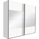 Moderne Witte Rauch Quadra Kledingkast met spiegels 