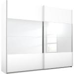 Moderne Witte Rauch Quadra Kledingkast met spiegels 