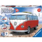 Multicolored Kunststof Ravensburger Volkswagen Bulli / T1 Vervoer 3D Puzzels met motief van Bus 