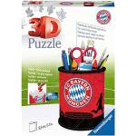 Ravensburger 3D Puzzle 11215 - Utensilo FC Bayern - 54 Teile - Stiftehalter für FC Bayern München Fans ab 6 Jahren, Schreibtisch-Organizer für Kinder: Erlebe Puzzeln in der 3. Dimension