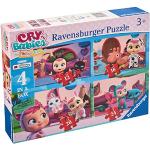 Multicolored Ravensburger 100 stukjes Knopjespuzzels 5 - 7 jaar voor Babies 