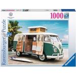 Gele Ravensburger Volkswagen Bulli / T1 1.000 stukjes Legpuzzels  in 501 - 1000 st met motief van Pasen voor Kinderen 