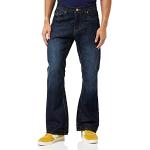 Bootcut Donkerblauwe Flared jeans  breedte W34 voor Heren 