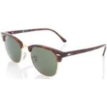 Ray-Ban Clubmaster zonnebril RB3016 - Bruin