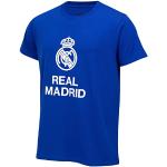 Blauwe Real Madrid T-shirts  in maat M met motief van Madrid voor Heren 