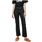 Zwarte Lycra Lois Straight jeans voor Dames 