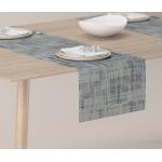 Dekoria Rechthoekige tafelloper collectie Velvet grijs 40 x 130 cm
