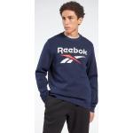 Blauwe Fleece Reebok Identity Sweatshirts  in maat XXL voor Heren 
