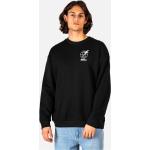 Zwarte Fleece REELL Oversized sweaters  in maat XL voor Heren 