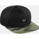 Streetwear Zwarte Acryl REELL Geweven Snapback cap  in Onesize in de Sale voor Heren 