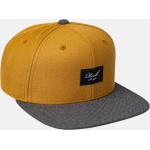 Streetwear Gele Acryl REELL Geweven Snapback cap  in Onesize voor Heren 