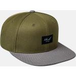 Streetwear Groene Acryl REELL Geweven Snapback cap  in Onesize voor Heren 