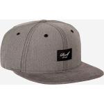 Streetwear Grijze Viscose REELL Geweven Snapback cap  in Onesize voor Heren 