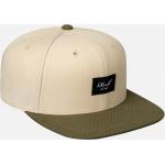 Streetwear Beige Acryl REELL Geweven Snapback cap  in Onesize voor Heren 