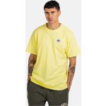 Retro Gele Jersey REELL Geweven T-shirts  in maat XL Bio voor Heren 