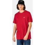 Casual Rode Jersey REELL T-shirts  in maat L Bio in de Sale voor Heren 