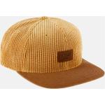 Streetwear Beige Corduroy REELL Snapback cap  in Onesize in de Sale voor Heren 